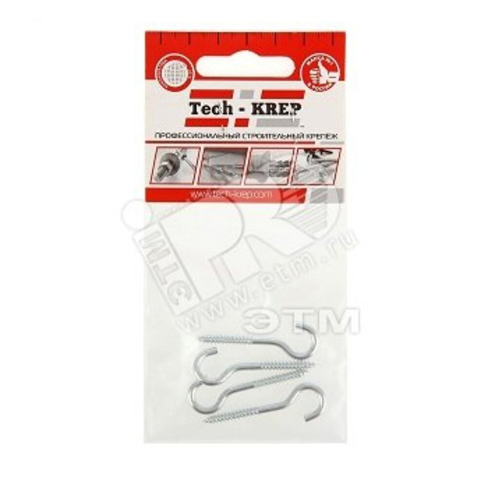 Шурупы кольцо, полукольцо, крюк