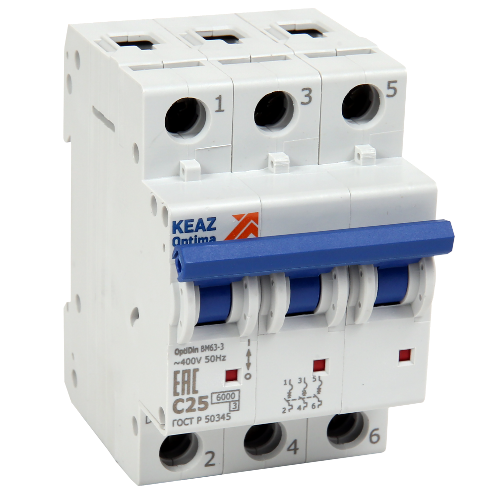 Автоматические выключатели модульные Автоматические выключатели модульные