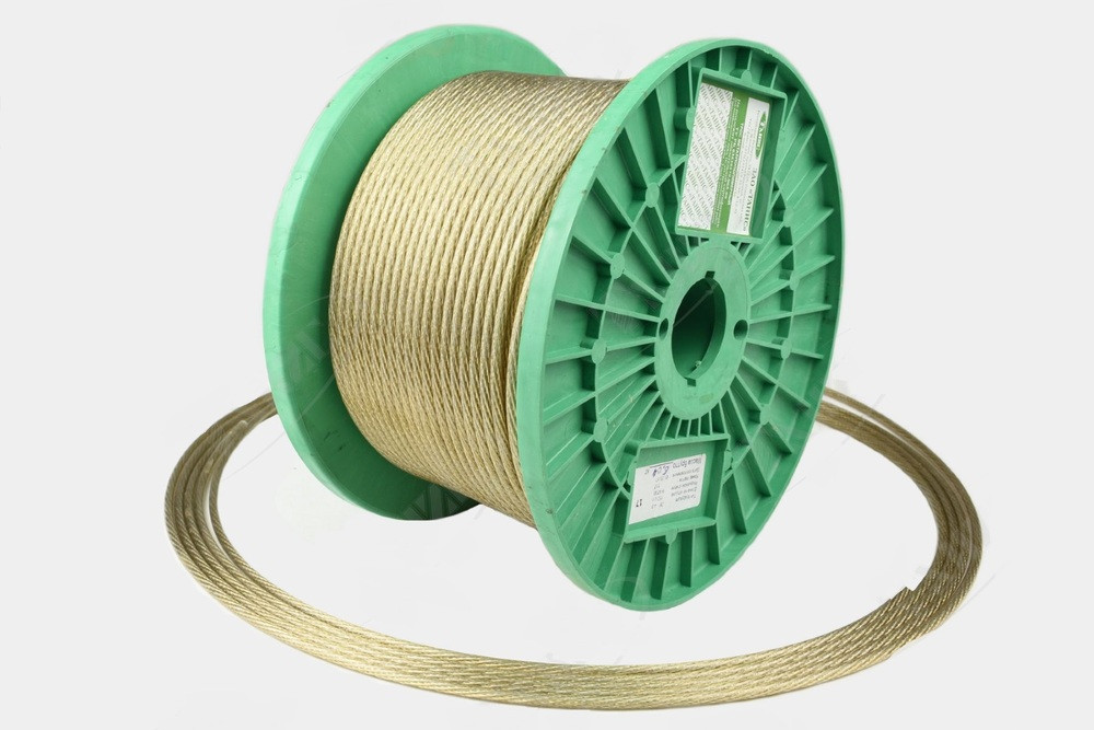 Тросы стальные в оплетке ПВХ Тросы стальные в оплетке ПВХ