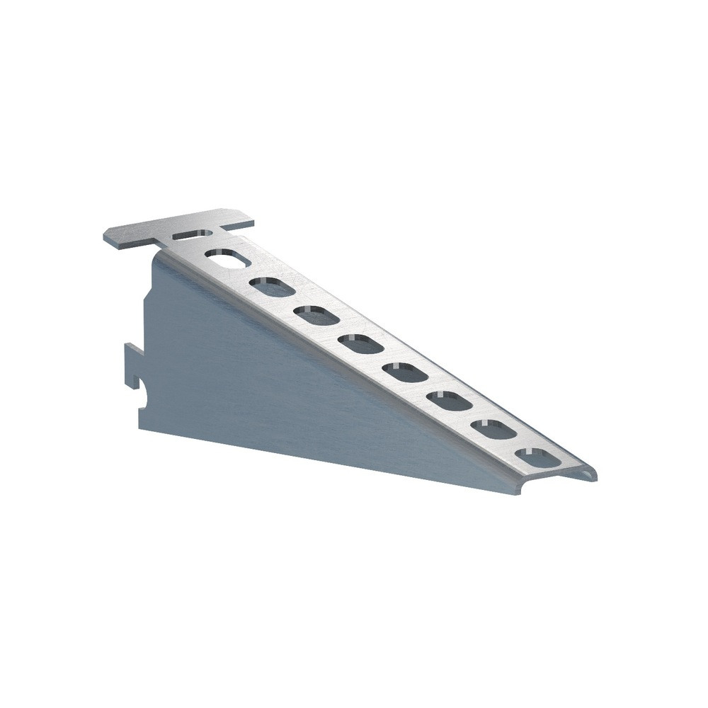 Полки и стойки для кабельных лотков горячеоцинкованные (метод погружения) Полки и стойки для кабельных лотков горячеоцинкованные (метод погружения)