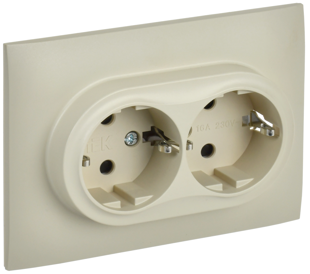 Розетки встраиваемые двойные Розетки встраиваемые двойные