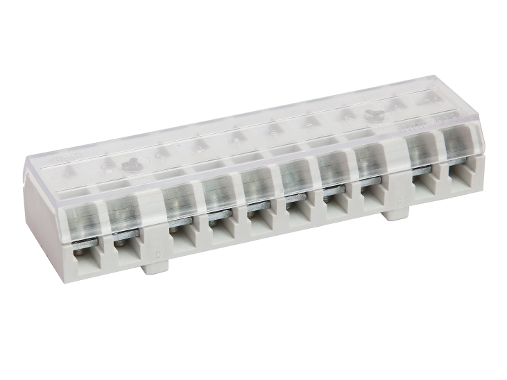 Клеммные блоки зажимов на DIN-рейку