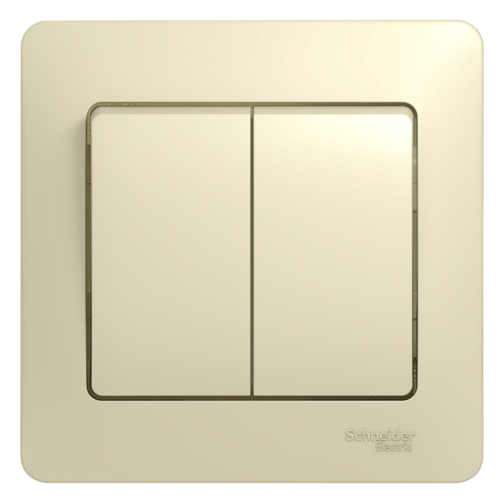 Встраиваемые выключатели, переключатели двухклавишные Встраиваемые выключатели, переключатели двухклавишные