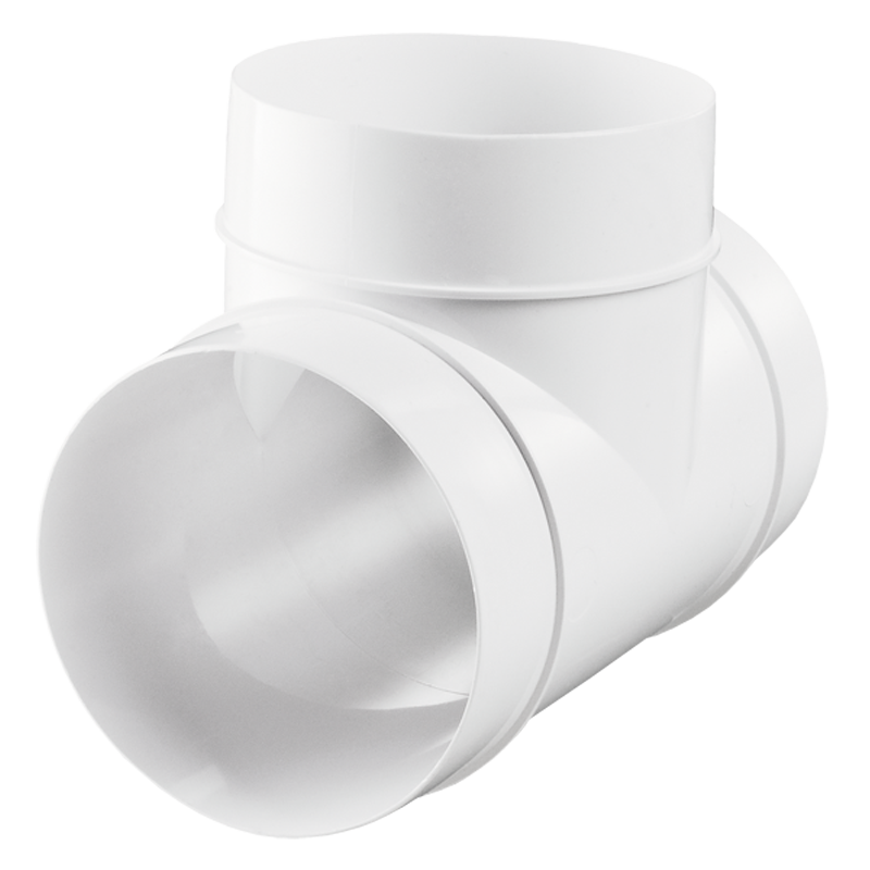 Тройники и крестовины пластиковых воздуховодов