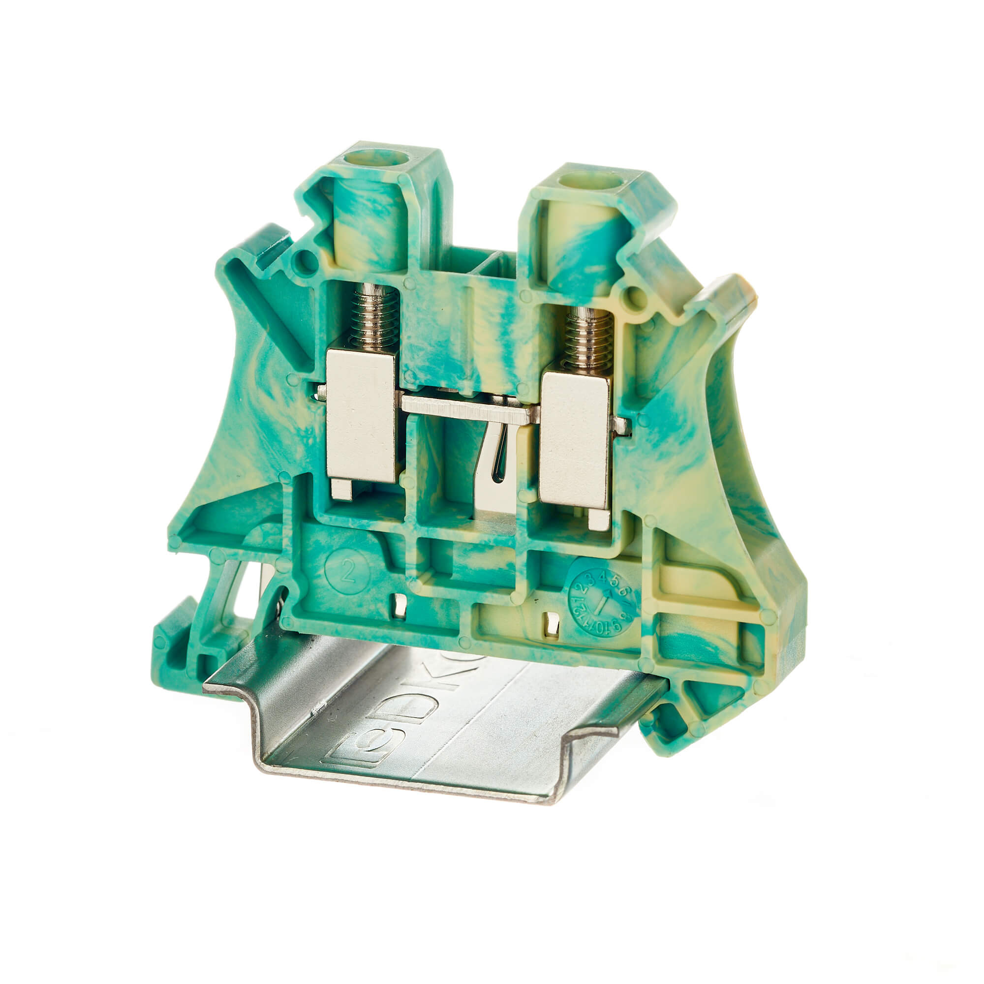 Клеммы заземления на DIN-рейку Клеммы заземления на DIN-рейку