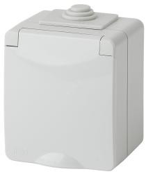 Розетки влагозащитные накладные