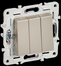 Выключатели трехклавишные