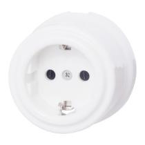 Ретро-розетки накладные