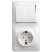 Блоки розетка-выключатель