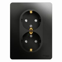 Розетки встраиваемые двойные