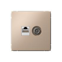 Слаботочные розетки скрытого монтажа