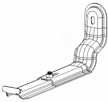 Кронштейны и консоли кабельных лотков окрашенные RAL