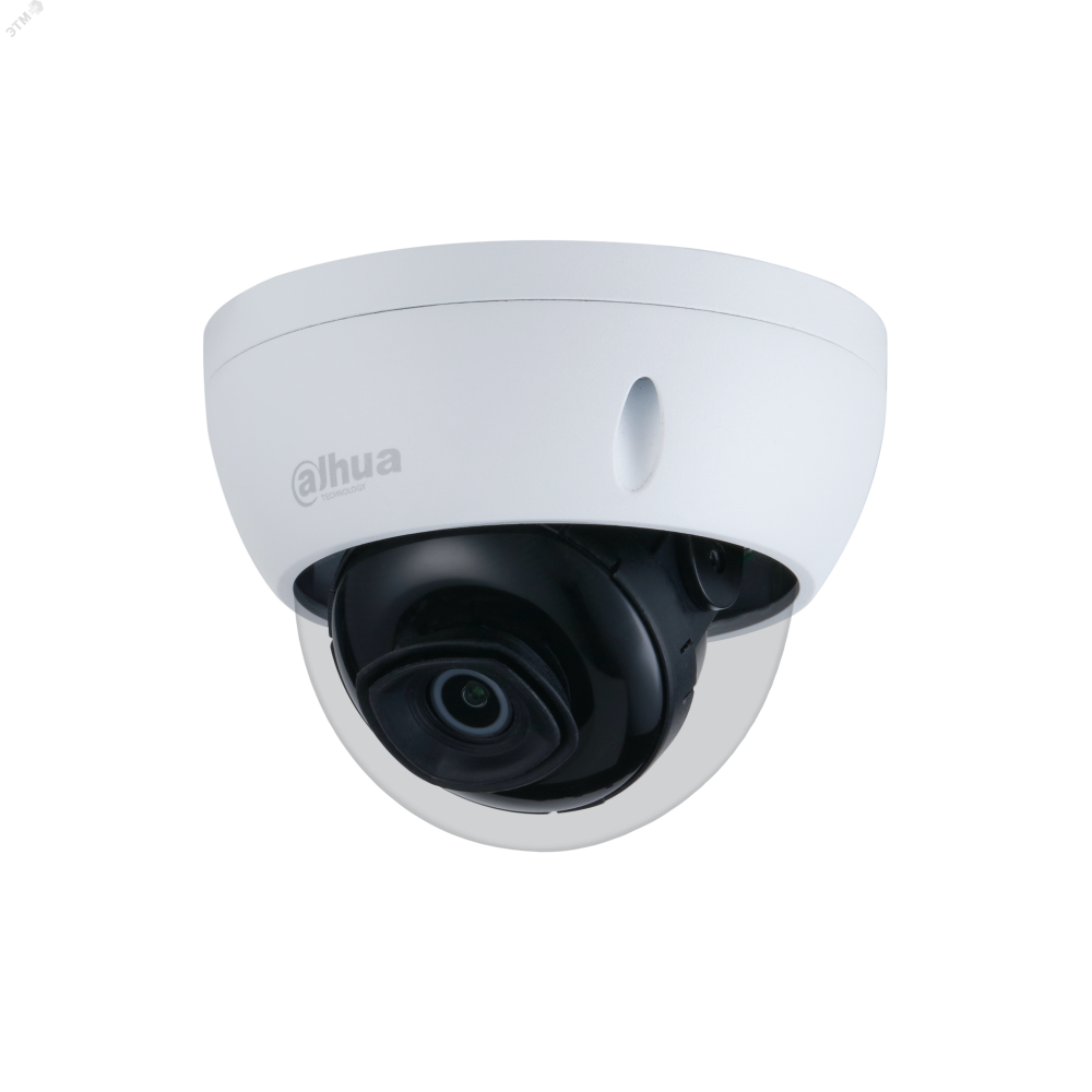Видеокамера IP 2Mп купольная антивандальная c ИК-подсветкой до 50м IP67 (2.8мм) (Dahua) DH-IPC-HDBW3241EP-AS-0280B