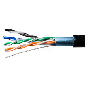 Витая пара F/UTP Cat 5e 4х2хAWG24 Standart OUT Cu (FTP Cat 5e 4x2x0.48 5e OUT/Cu) (SUPRLAN) 01-1028