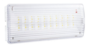 Светильник аварийного освещения PL-0145A с постоянными/или непостоянными AC/DC режимами свечения (SLT) 10405