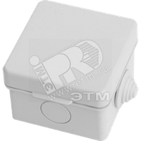 Коробка распределительная 65х65х40мм IP55 (-) 030-036
