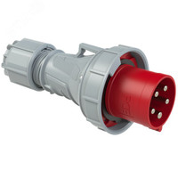 Вилка кабельная 63А/400V/3P+N+E/IP67 (PCE) 035-6