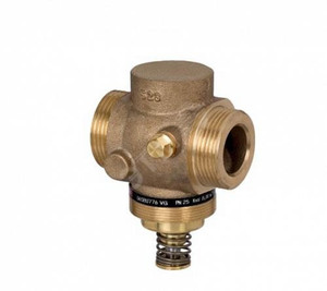 Клапан регулирующий бронза VG Ду 15 Ру25 Kvs=2.5м3/ч НР G3/4 (Danfoss) 065B0773