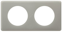 Celiane. Рамка 2-постовая. Цвет  Серый глянец (Legrand/Daccord) 066602