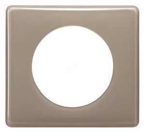 Celiane. Рамка 1-постовая. Цвет  Кофейный глянец (Legrand/Daccord) 066611