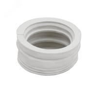 Манжета 50х40 переходная, трехлепестковая, белая (Симтек) 008-0744