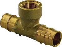Тройник Q&E 16x1/2' ВР DR-латунь (Uponor) 1047885