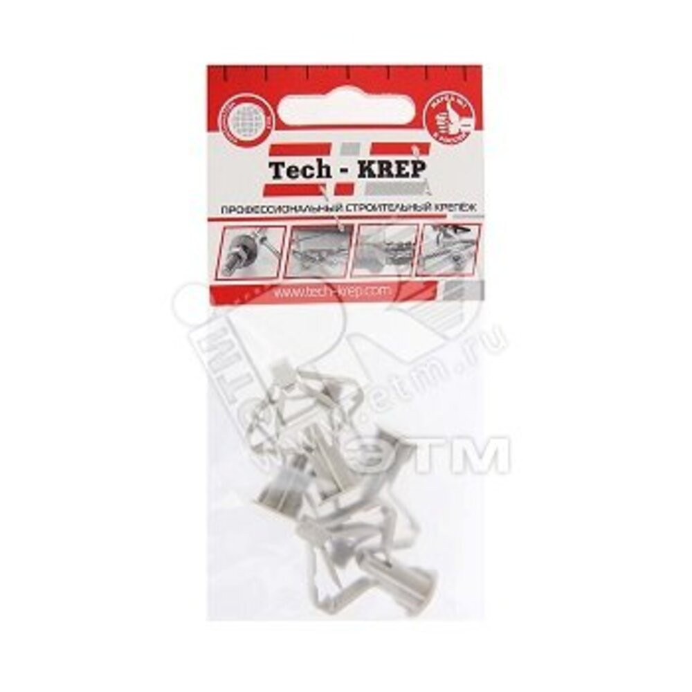 Дюбель бабочка 10х50 (4шт) (Tech-KREP) 111488