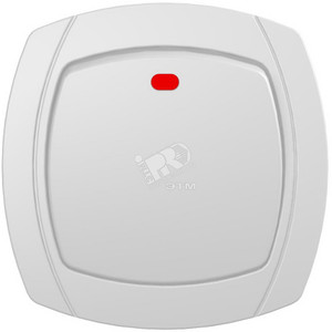 Выключатель одноклавишный, скрытый, белый, с индикацией 10А, 6121 (Powerman) 1152415