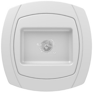 OVAL Розетка телевизионная 1-модуль СП белая (Powerman) 1152775