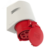 Розетка настенная 16А/400V/3P+N+E/IP44 (PCE) 115-6