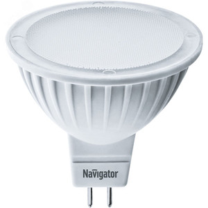 Лампа светодиодная LED 5вт 230в GU5.3 белая (Navigator Group) 94129