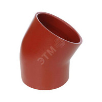 Отвод чугун SML Ду 100х45гр безраструбный (КНР) 027-1868