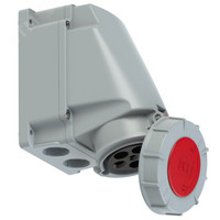 Розетка настенная 63А/400V/3P+N+E/IP67 (PCE) 135-6