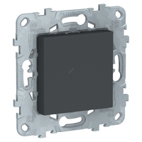 Заглушка UNICA NEW 45х45 антрацит (Schneider Electric) NU586654