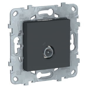 Розетка UNICA NEW TV одиночная антрацит (Schneider Electric) NU546254