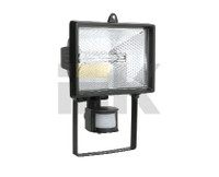 Прожектор ИО150Д(детектор) галогенный черный IP54 IEK (IEK) LPI02-1-0150-K02