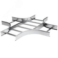 Ответвитель Х-образный 400х80 R300 (DKC) LX8304