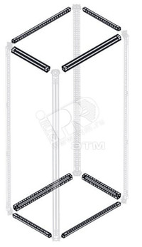 Профиль гальв.каркаса шкафа W=400мм(4шт) (ABB) 1STQ007038A0000