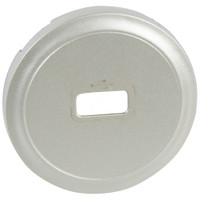 Панель лицевая розетки USB титан (Legrand/Daccord) 068553