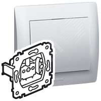 PRO21 Механизм розетки 1 пост пост с винтовой клеммой (Legrand/Daccord) 775916