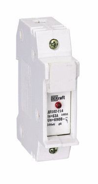 Вставка Держатель ДП-102-1P С10 1PА (Dekraft) 21383DEK