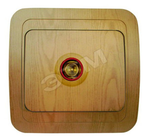 Mimoza Розетка TV дуб (Makel) 24207