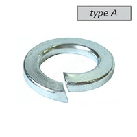 Шайба DIN127 М30 гроверная пружинная оцинкованная (Партнер) 2553