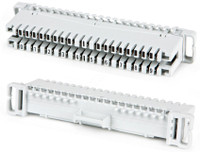 Плинт соединительный на 10 пар KR-PL-10-CON-0 (Hyperline) 25928