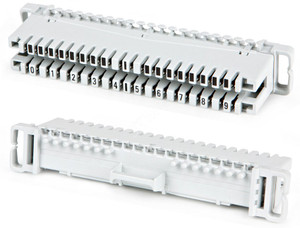 Плинт соединительный на 10 пар KR-PL-10-CON-0 (Hyperline) 25928