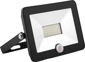 Прожектор светодиодный ДО-50w с ИК датчиком 6400K 4500Лм IP65/IP44 (SAFFIT) SFL80-50 29524