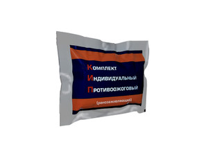Комплект индивидуальный противоожоговый (ранозаживляющий) КИП