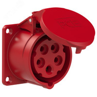 Розетка встраиваемая  16А/400V/3P+N+E/IP44 (PCE) 315-6