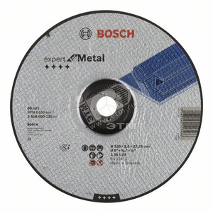 Круг отрезной металл 230х2.5мм вогнутый (BOSCH) 2.608.600.225