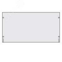 Панель сплошная 19 высота 1 U для шкафов CAE/CQE (DKC) R5PRK1